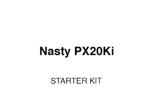 Vapes Over 25: Nasty PX20Ki Starter Kit
