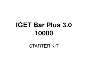 Vapes Over 25: IGET Bar Plus 3.0 10000 Starter Kit