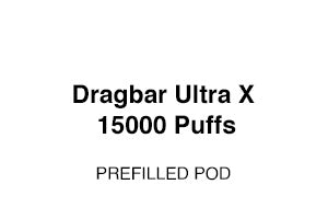 DRAGBAR Ultra X 15000 Puffs Prefilled Pod