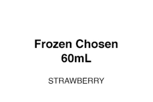 Frozen Chosen Vape Juice: Frozen Chosen - Strawberry 60ml