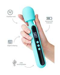 Waterproof: Isla Digital Vibrating Wand Massager