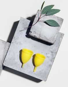 Conscious Period Care: Lunette Menstrual Cup - Yellow