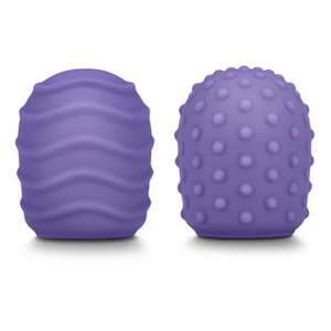 Le Wand: Le Wand Petite - Silicone Textured Covers (2-Pack)