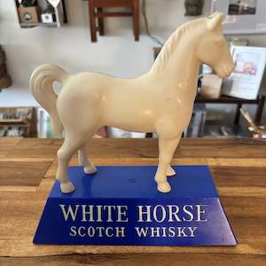 Vintage Treasure: White Horse Whisky Pub Advertising Display Piece