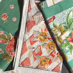 Vintage Treasure: Vintage Cotton Tea Towels
