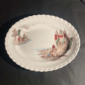 Vintage Platter - 'Elizabethan Era' - J&G Meakin.
