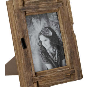 Rustic Wooden Photo Frame