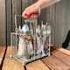 Vintage Wire Cutlery & Napkin Holder