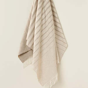 Exquisite Wool Traders | 100% NZ Merino - Albion Natural Throw
