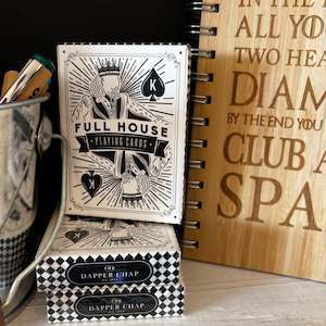 Giftwear: Dapper Chap Playing Cards