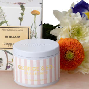 George & Edi | Mini Candle in a Tin - In Bloom