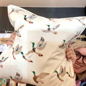 MM Linen | Mallard Cushion