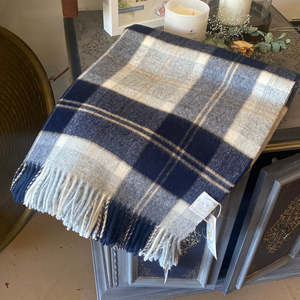 Exquisite Wool Traders Blankets Apparel: Exquisite Wool Traders | 100% NZ Merino - Bannockbane Silver