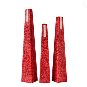 Candle: Living Light Candles | Pohutukawa Red Icicle Candles