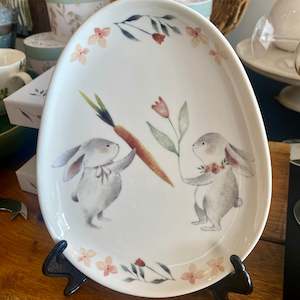 Bunny Plate - A Gift of Friendship