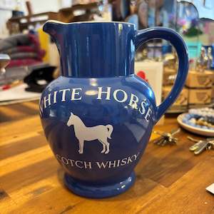 Portmeirion White Horse Whisky Jug