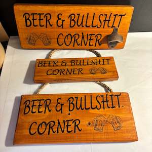 Locally Made 1: Framing Good Craft | Beer & Bullshit Sign