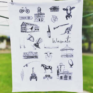 Locally Made 1: Rd8 Art | Waimate Tea Towels