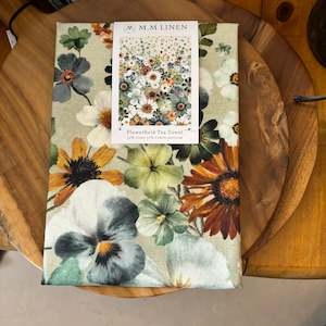 MM Linen | Flowerfield Tea Towel