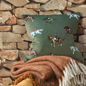Mm Linen: MM Linen | The Equestrian Cushion