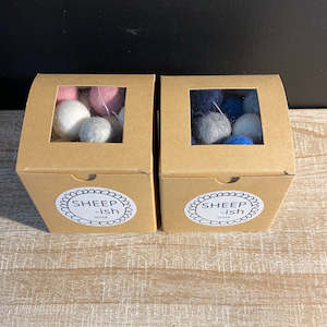Sheep Ish Design: Sheep-ish Design | Felt Ball Garlands