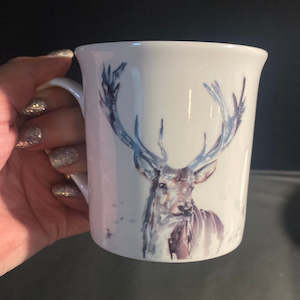 Meg Hawkins | Stag Fine Bone China Mug