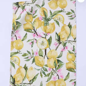MM Linen | Limone Tea Towel