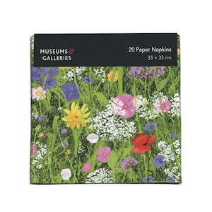 Kitchen Dining: Wild Garden Paper Napkin by Museums & Galleries