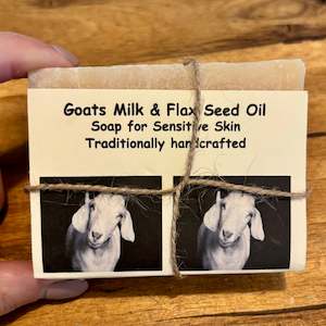 Borthwick Soap | Goats Milk & Flax Seed Oil Soap