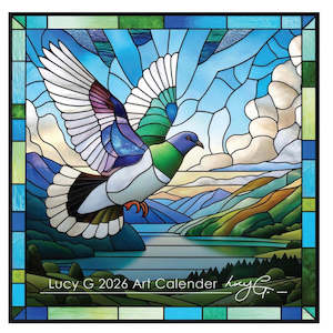 Books: Lucy Gauntlet 2026 Wall Calendar