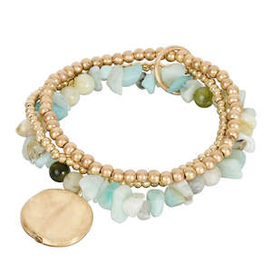 Top Picks: Isle of Mine | Esther Bracelet Set - Mint