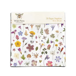 Summer 2024: Flower Meadow Paper Napkin by Museums & Galleries