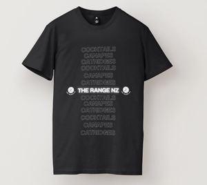 Canapes Cocktails & Cartridges T shirt - MEN