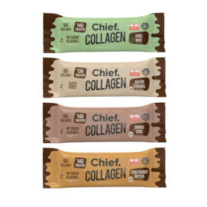 Chief Nutrition: Chief Collagen Protein Choc Bar (12 bars)