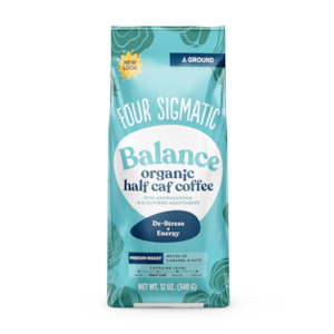 Four Sigmatic: Balance Organic Half Caf Coffee (Ground)