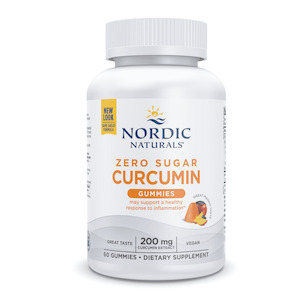 Nordic Naturals: Zero Sugar Curcumin Gummies