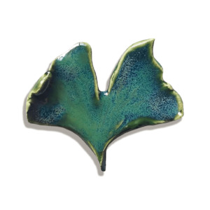 Ceramic Gingko Leaf