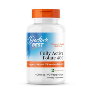 Doctors Best: Fully Active Folate with Quatrefolic®