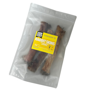 Air-Dried Wild Rabbit Skin: Natural and Wholesome Treat for Pets