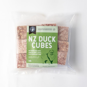 Cubes: Duck with Bone