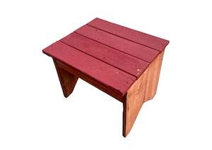 Hardware: Painted/ Stained Wooden Stool