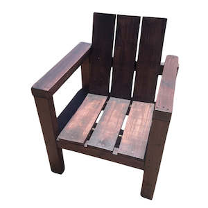 Outdoor Wooden Chair - Pre-cut wood