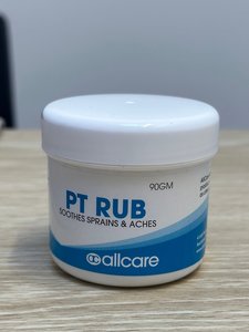 Allcare PT rub 90gm - North Shore Hand Therapy