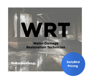 Products: IICRC - Water Restoration Technician FULLY BOOKED