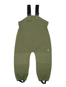 cf-size-6-12m: All-Weather Fleece Overalls - Olive | Waterproof Windproof Eco