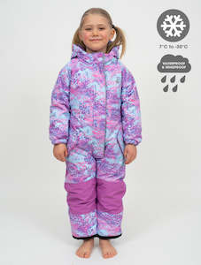 cf-size-1: Snowrider One Piece Snowsuit - Rainbow Leopard
