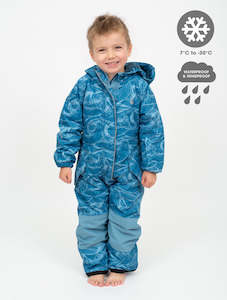 Snowrider One Piece Snowsuit - Ocean