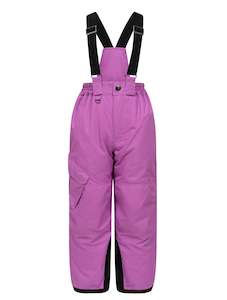 Snowrider Convertible Ski Overalls - Berry