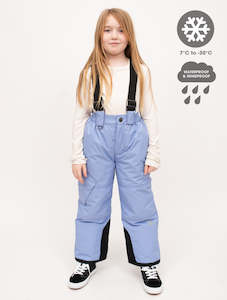 2023 Collection: Snowrider Convertible Ski Overalls - Iris