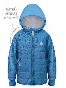 Hydracloud Puffer Jackets: Hydracloud Puffer Jacket - Tide Blue | Smiley